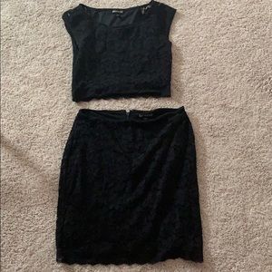 Skirt and crop top set